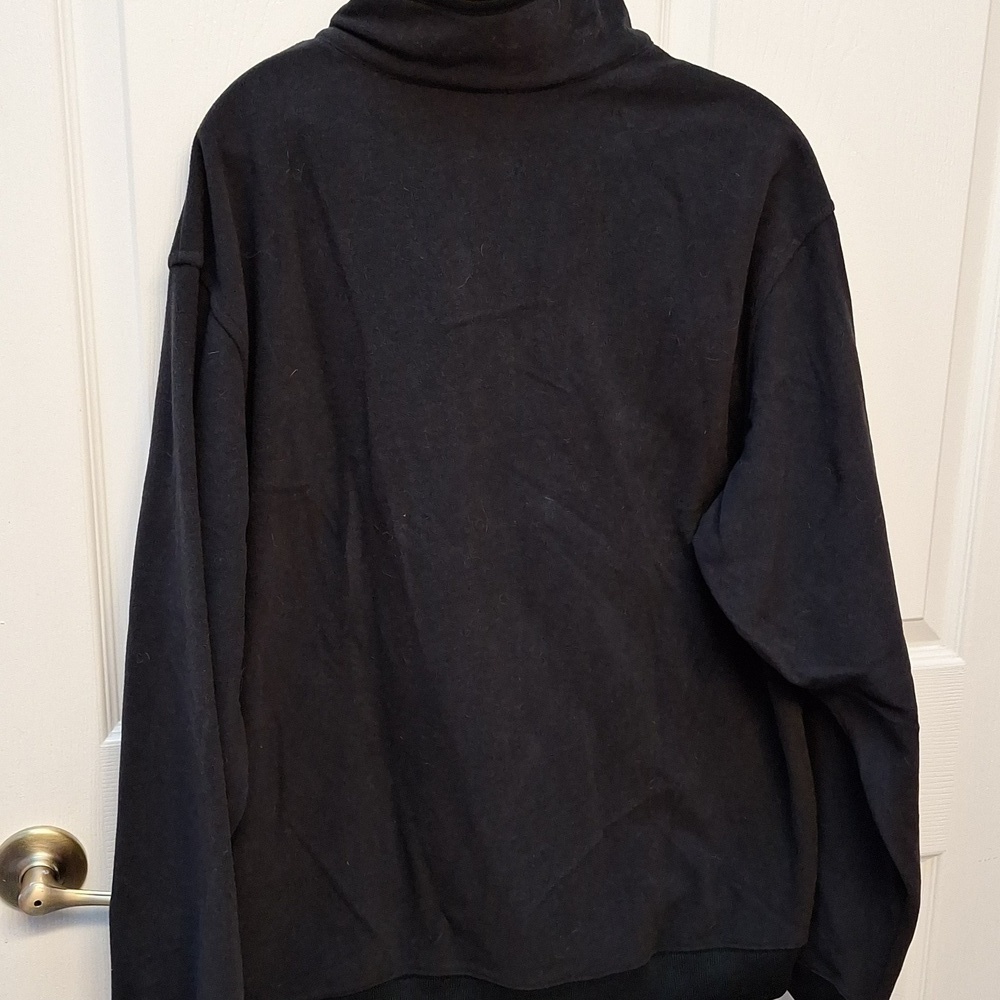 F mens Nike pullover zip performance jacket size L.  Nice - Picture 4 of 5